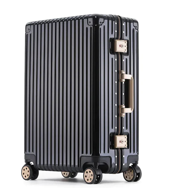 Aluminum OCEANS Suitcase