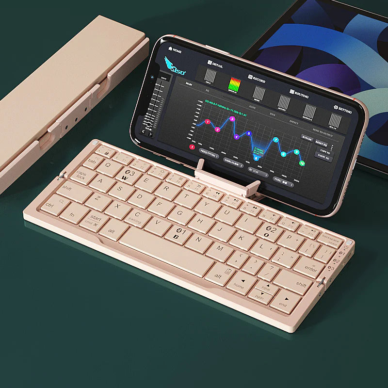 Mini Folding Bluetooth Keyboard