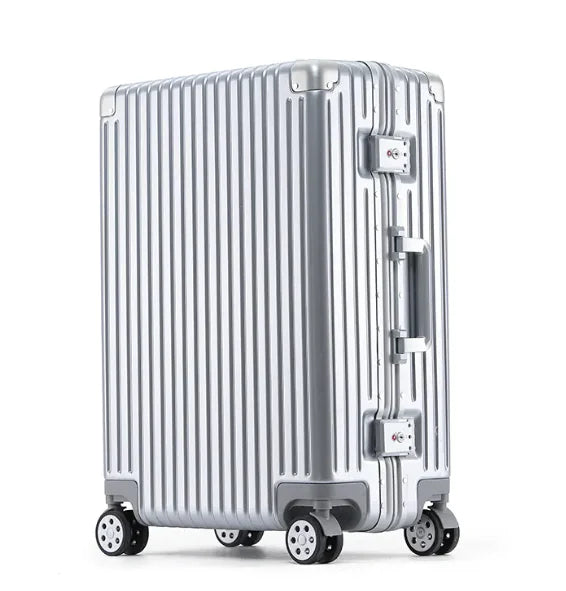 Aluminum OCEANS Suitcase