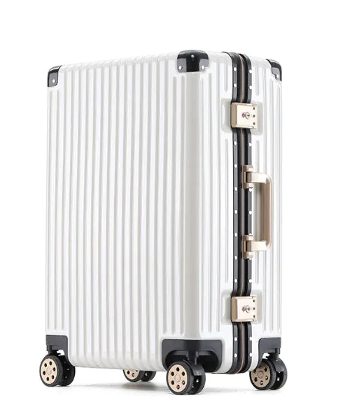 Aluminum OCEANS Suitcase