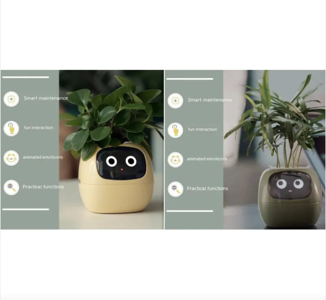 Smart Planter with 49 Expressions & AI Sensors