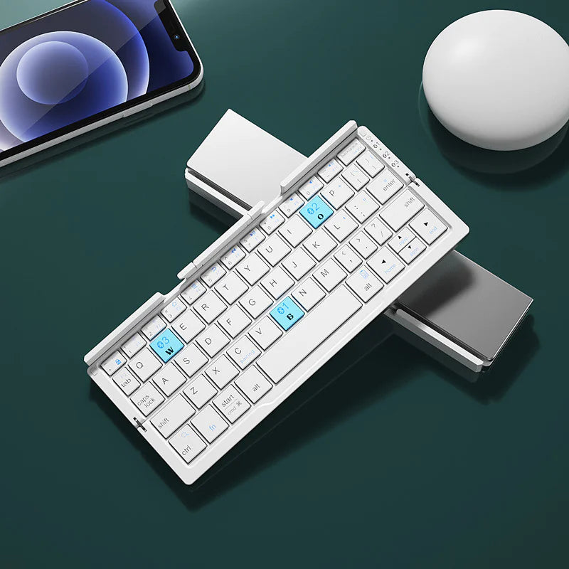 Mini Folding Bluetooth Keyboard