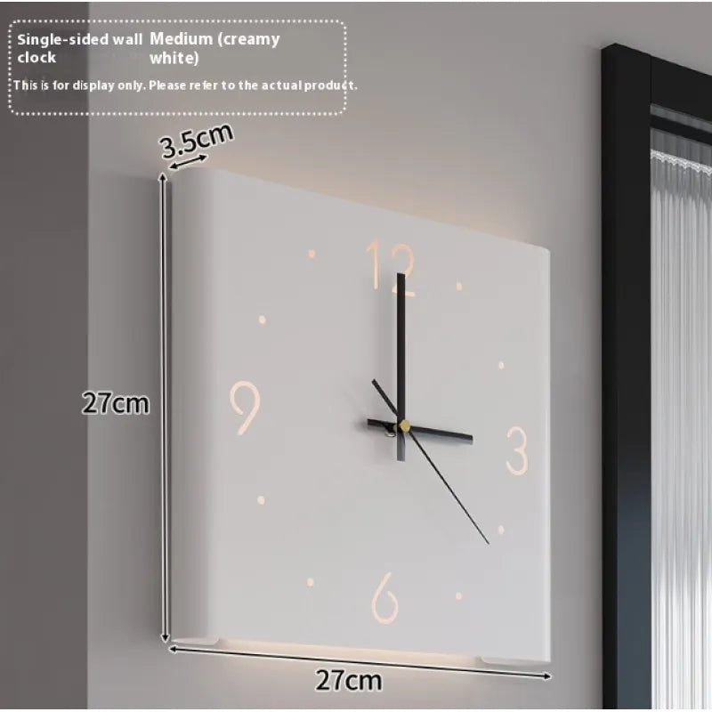 Foldable Living Room Wall Clock